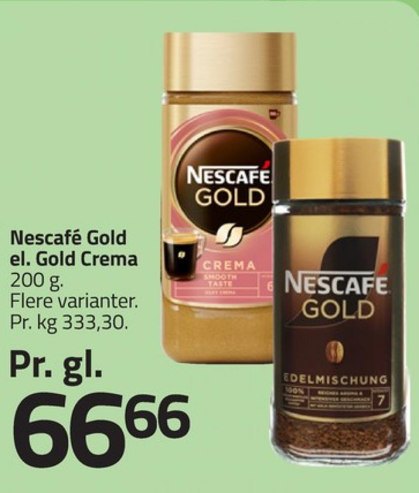 Nescafe Gold, Instant Kaffe