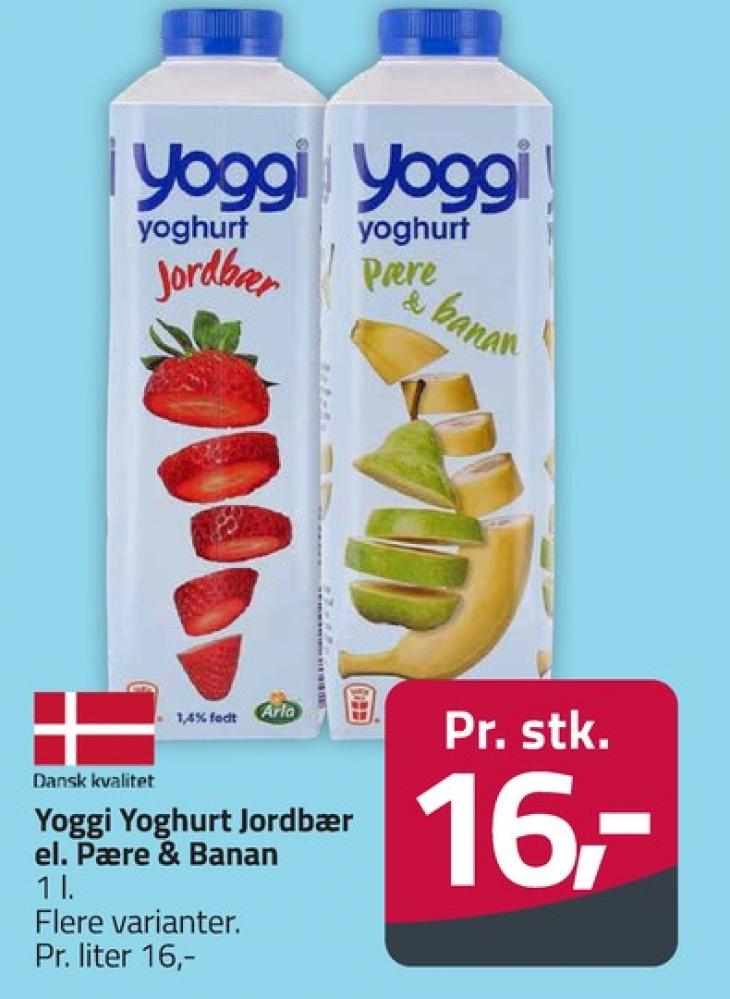 Yoggi, Jordbær Yoghurt 