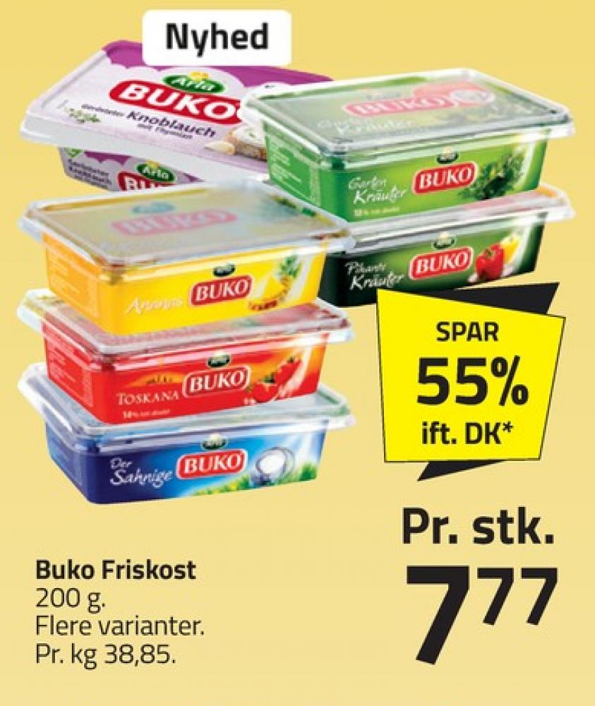Buko, Smøreost Knoblauch