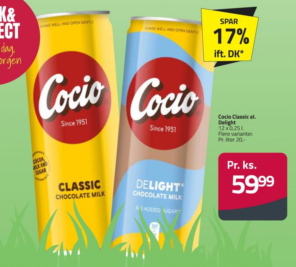 Cocio, Chokolademælk Delight 12 pk.