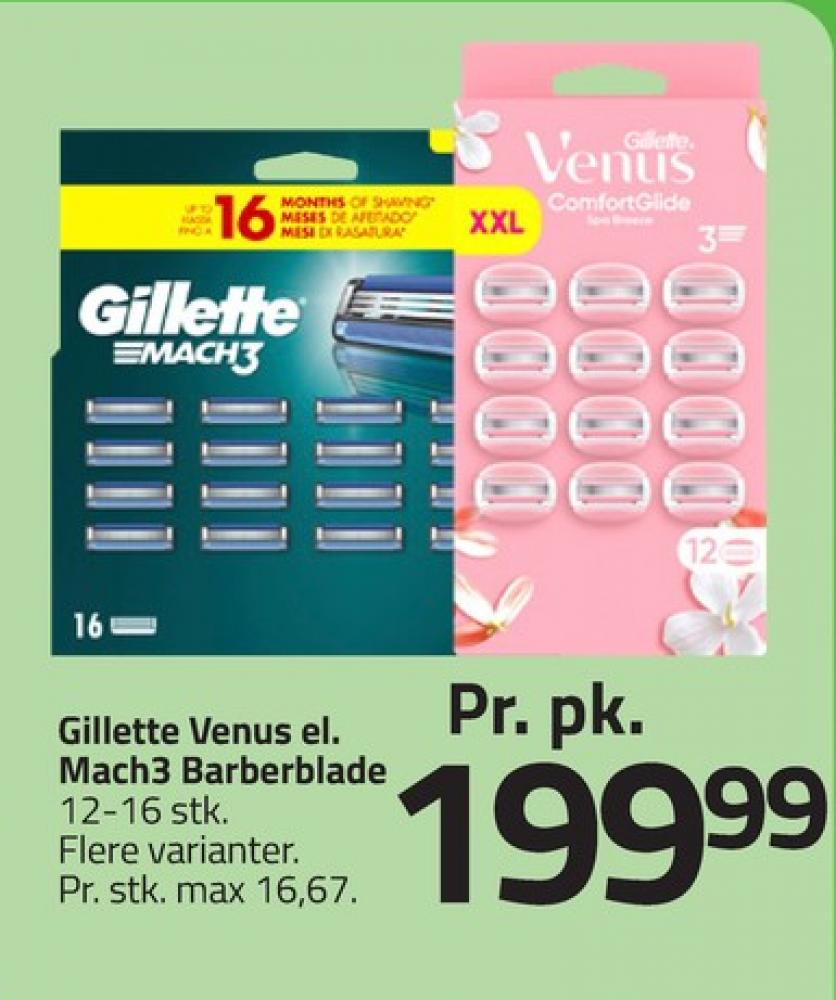 Gillette Mach3, Barberblade