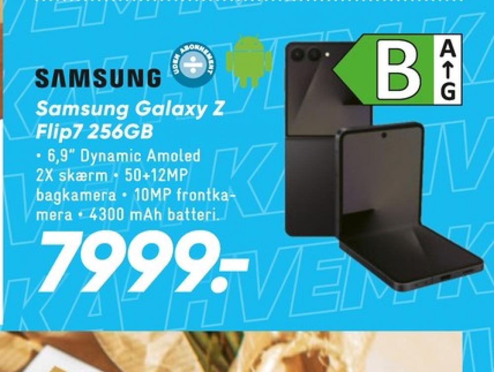 Samsung Galaxy Z Flip 7, Mobiltelefon