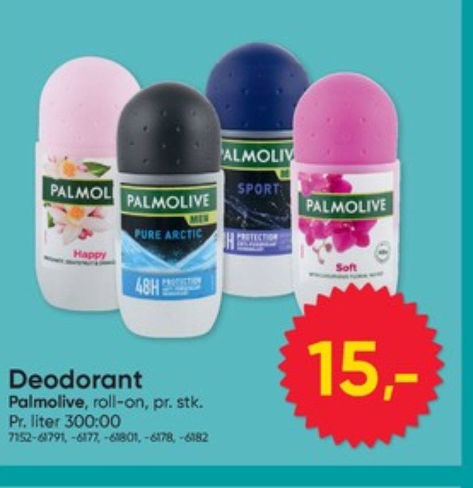 Palmolive Men, Deo Roll-on