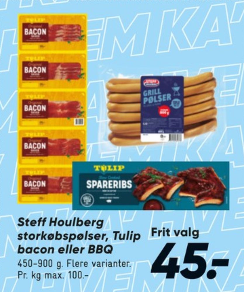 Tulip, Baconskiver