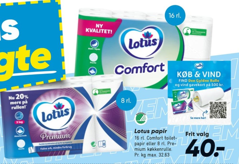 Lotus Premium, Køkkenrulle
