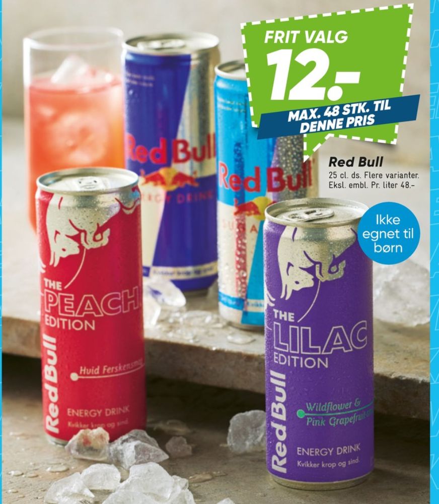 Red Bull The Lilac Edition, Energidrik