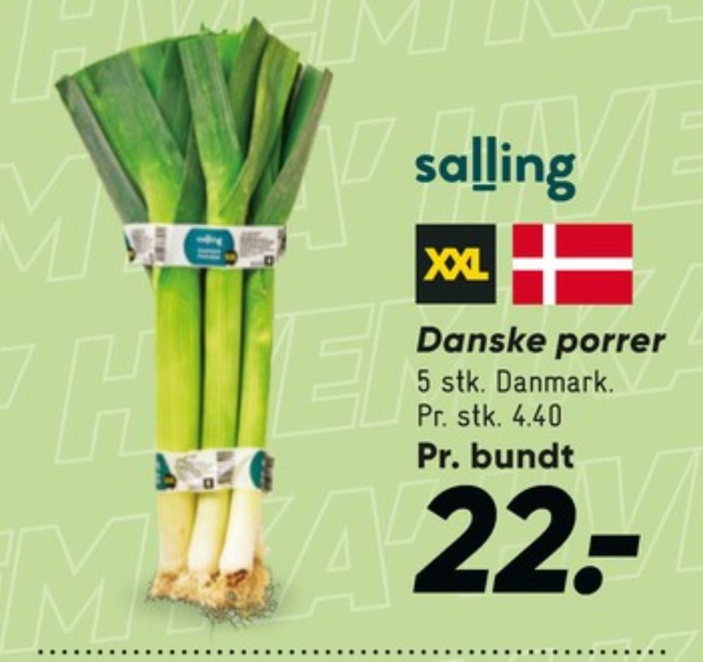 Salling, Porrer