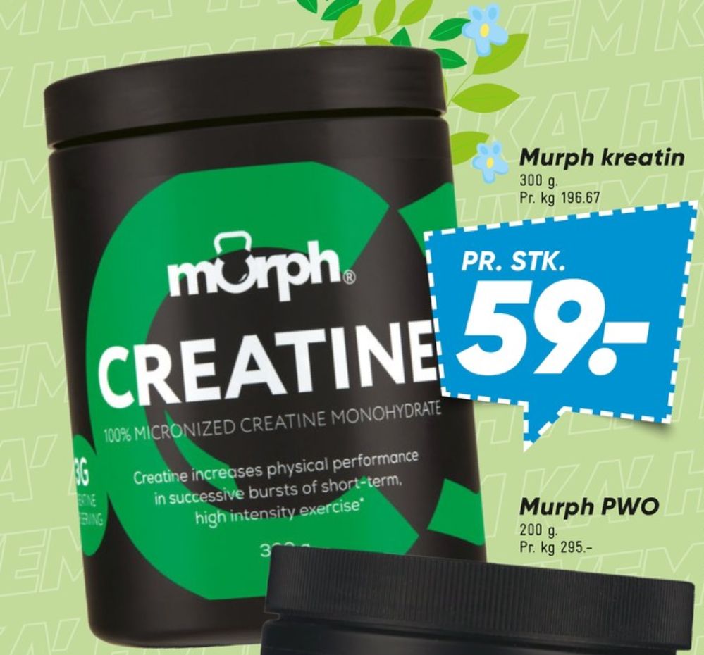Murph, Træningstilskud