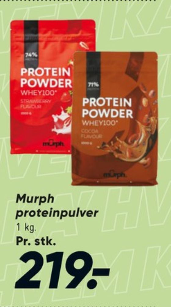 Murph, Træningstilskud