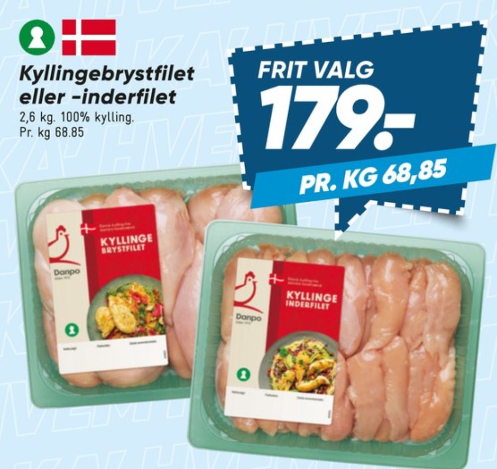 Danpo, Kyllingeinderfileter