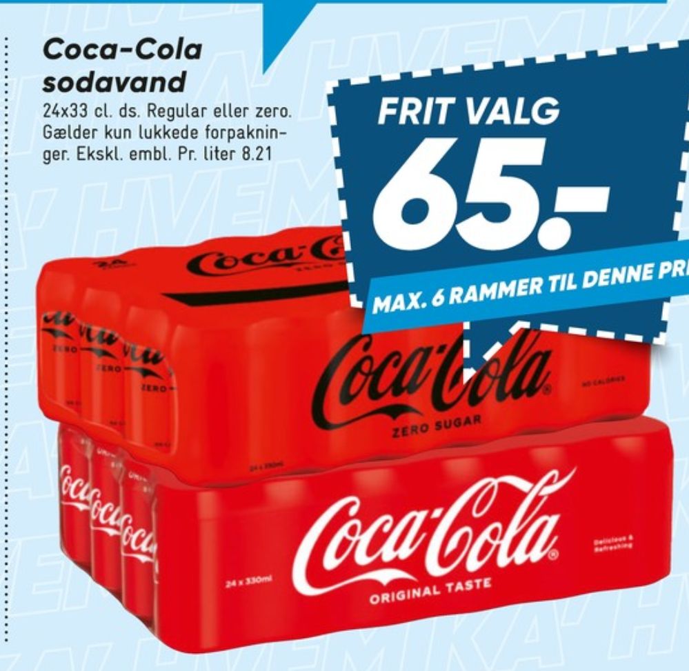 Coca Cola Zero, Cola 24 pk.