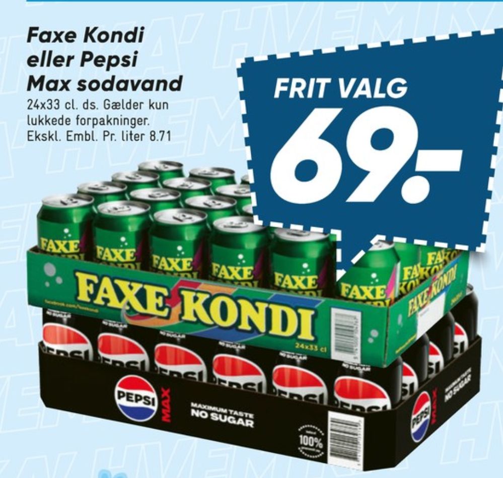 Faxe Kondi, Sportssodavand 24 pk.