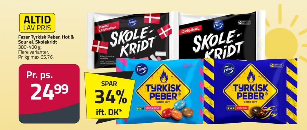 Fazer Tyrkisk Peber, Bolsjer Hot & Sour