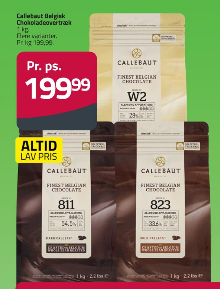 Callebaut, Overtrækschokolade 811