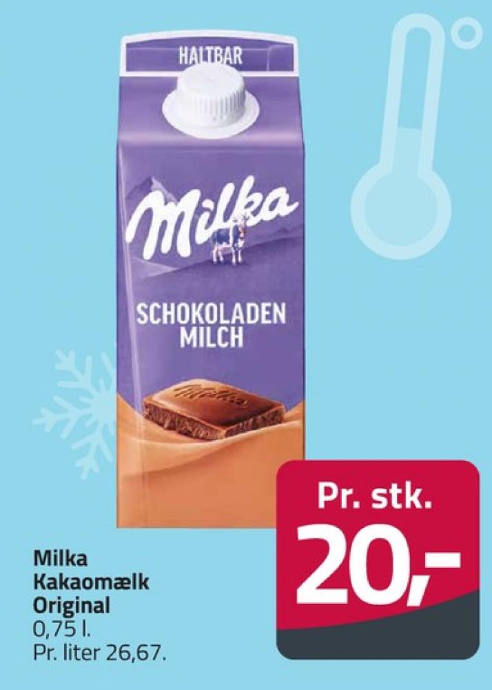 Milka, Kakaomælk