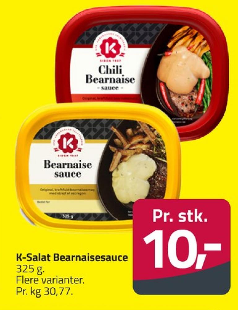 K-salat, Bearnaisesauce