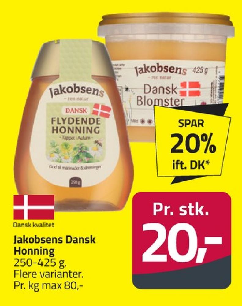 Jakobsens, Honning