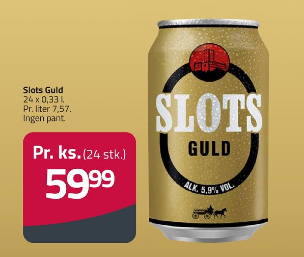 Slots Guld, Øl