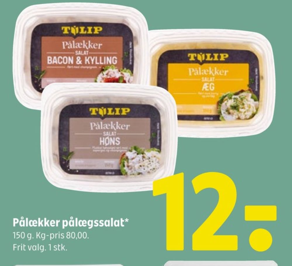 Pålækker, Bacon & Kylling salat