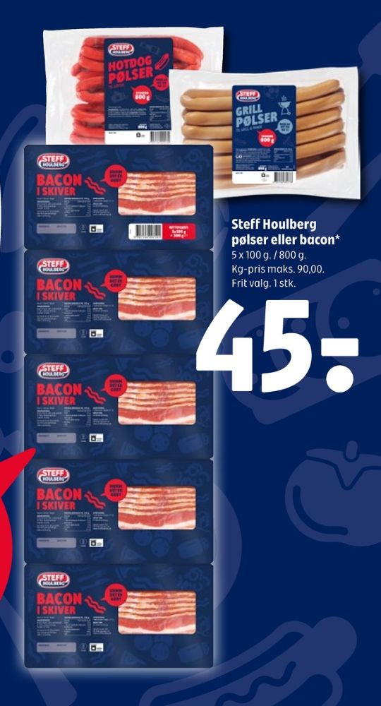 Steff Houlberg, Baconskiver