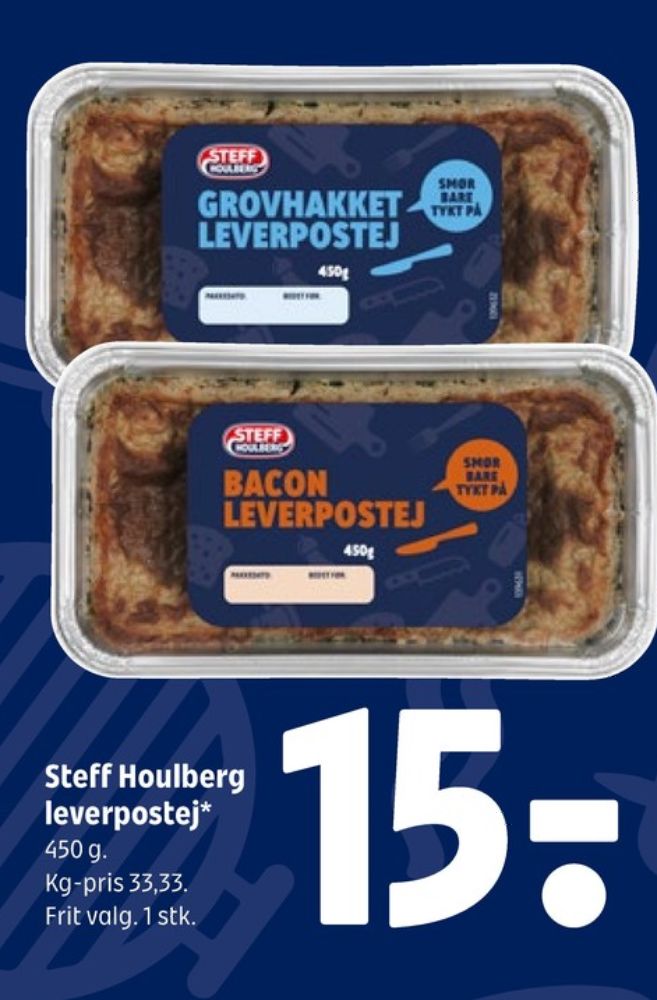 Steff Houlberg Grovhakket, Leverpostej