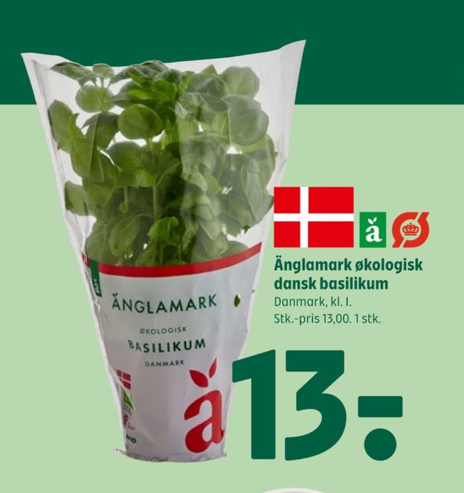 Änglamark, Basilikum