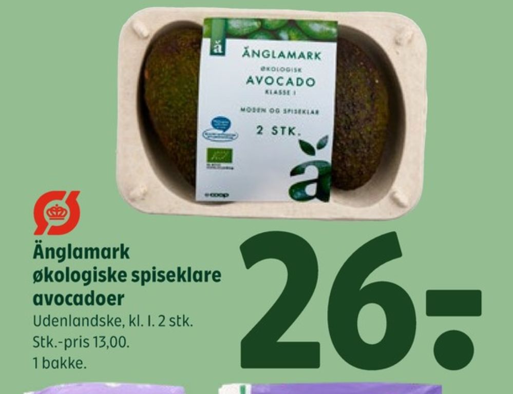 Änglamark, Avocado