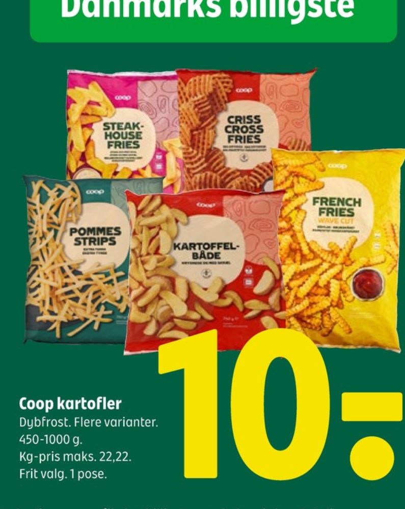 Coop, French Fries Wave Cut