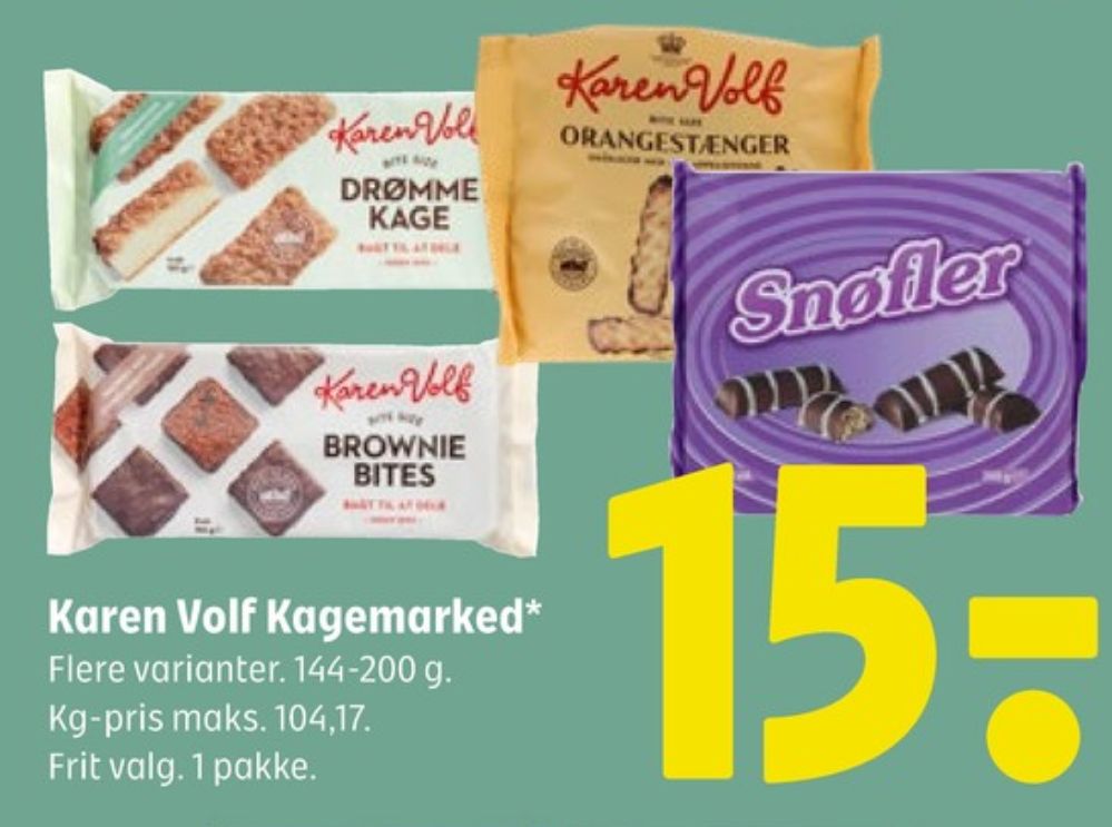 Karen Volf, Snøfler