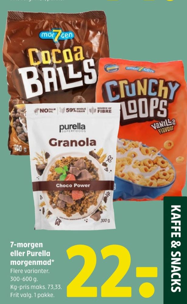 Purella, Choco Power Granola