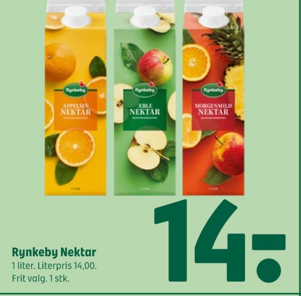 Rynkeby Nektar, Æblejuice
