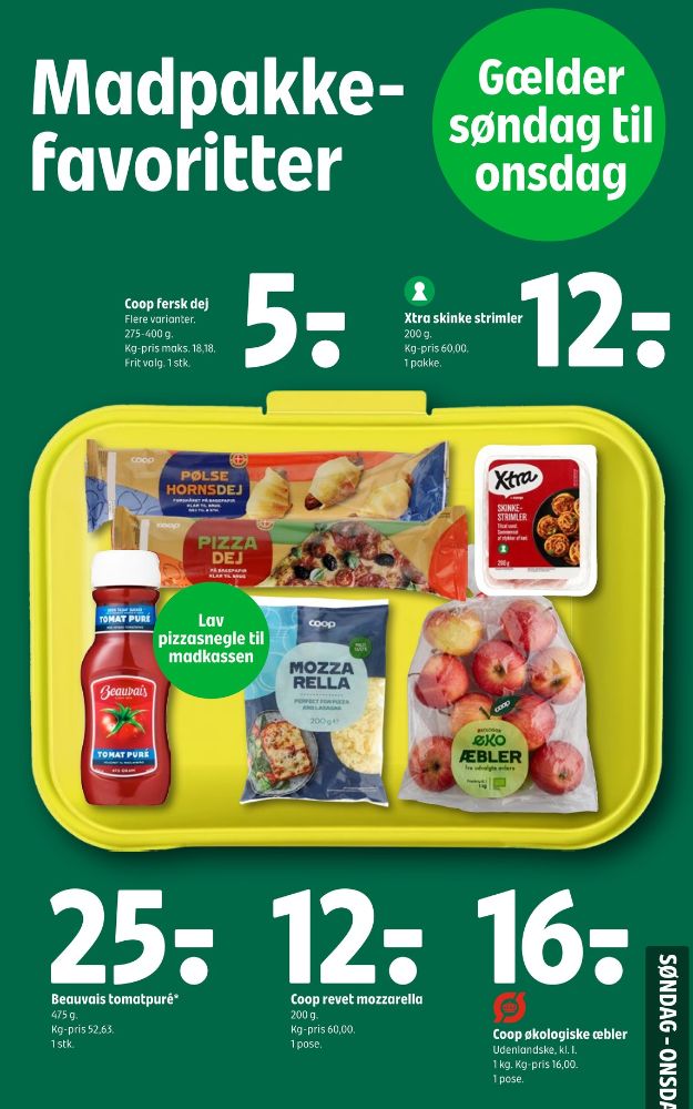 Coop, Æbler