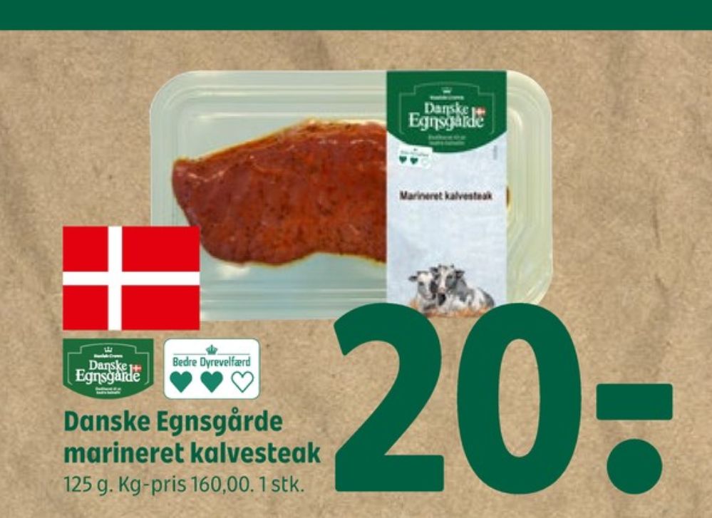 Danish Crown Danske Egnsgårde, Kalvesteaks
