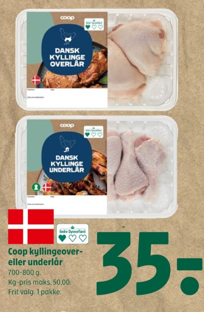 Coop, Kyllingeoverlår