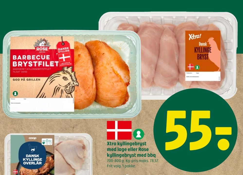Xtra, Kyllingebrystfilet