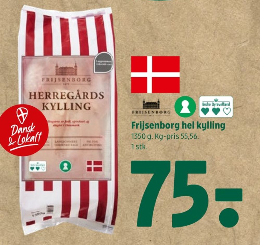 Frijsenborg, Kylling