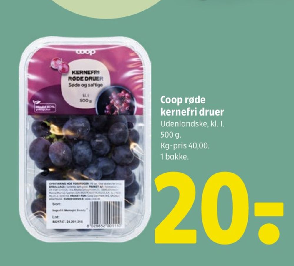Coop, Vindruer