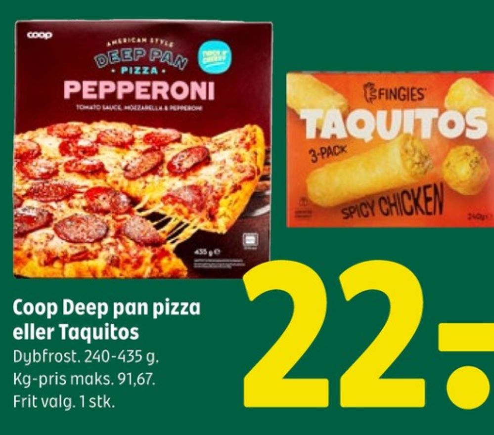 Coop, Pepperoni Pizza