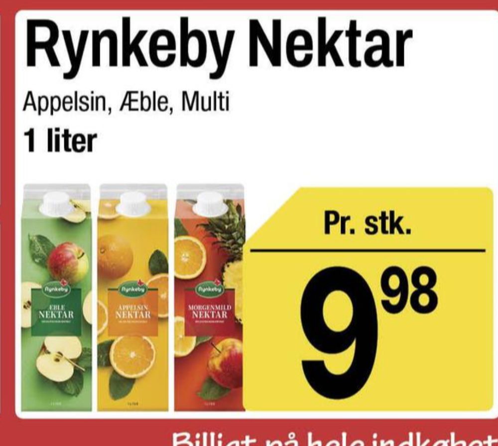 Rynkeby Nektar, Æblejuice