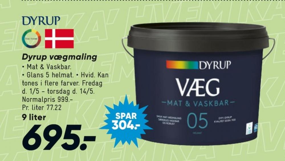 Dyrup, Maling