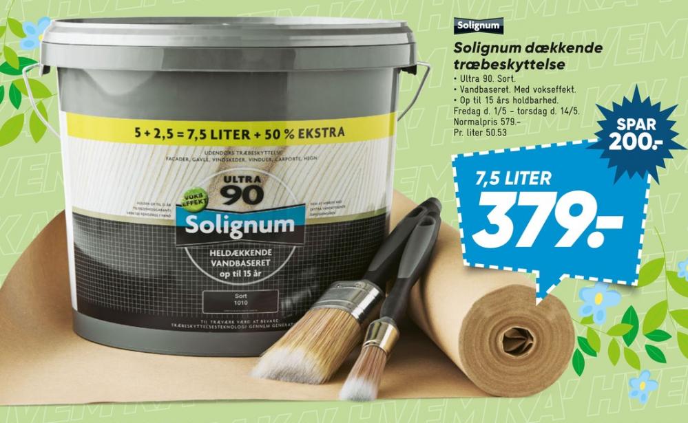 Solignum, Træbeskyttelse