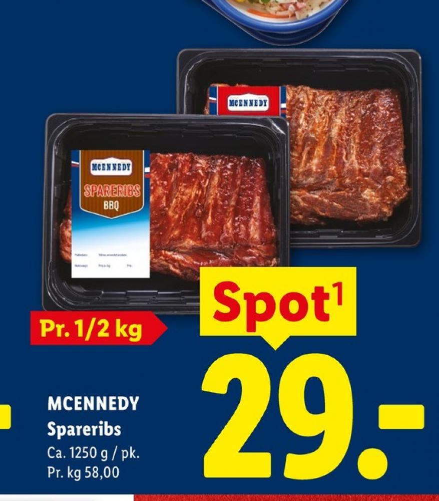 McEnnedy, Spareribs