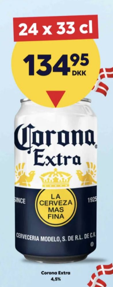Corona Extra, Øl 24 pk.