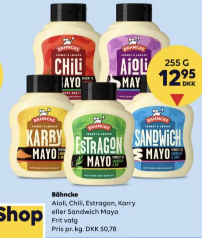 Bähncke, Sandwich Mayo