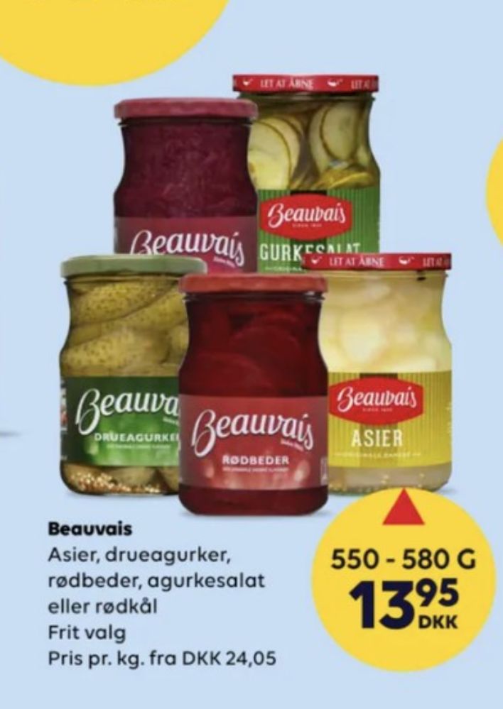 Beauvais, Asier syltet