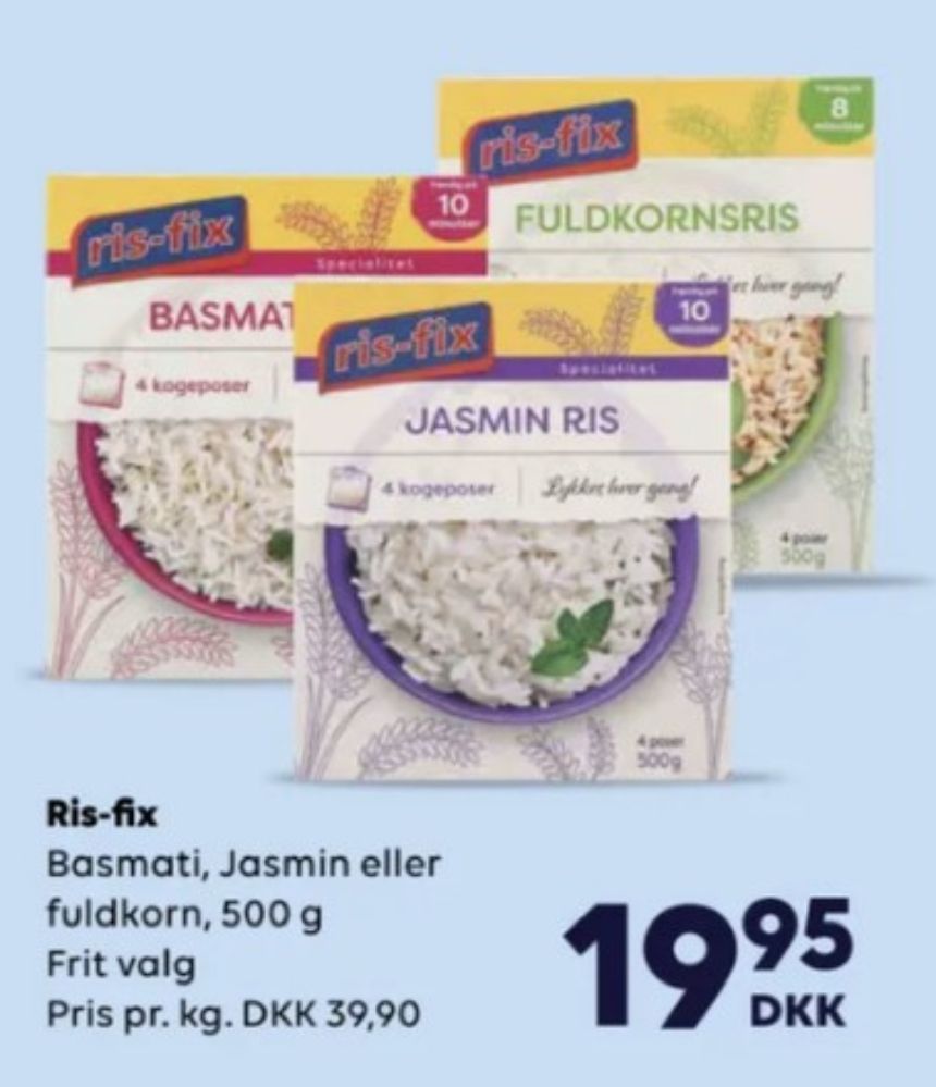 Ris-Fix, Basmatiris