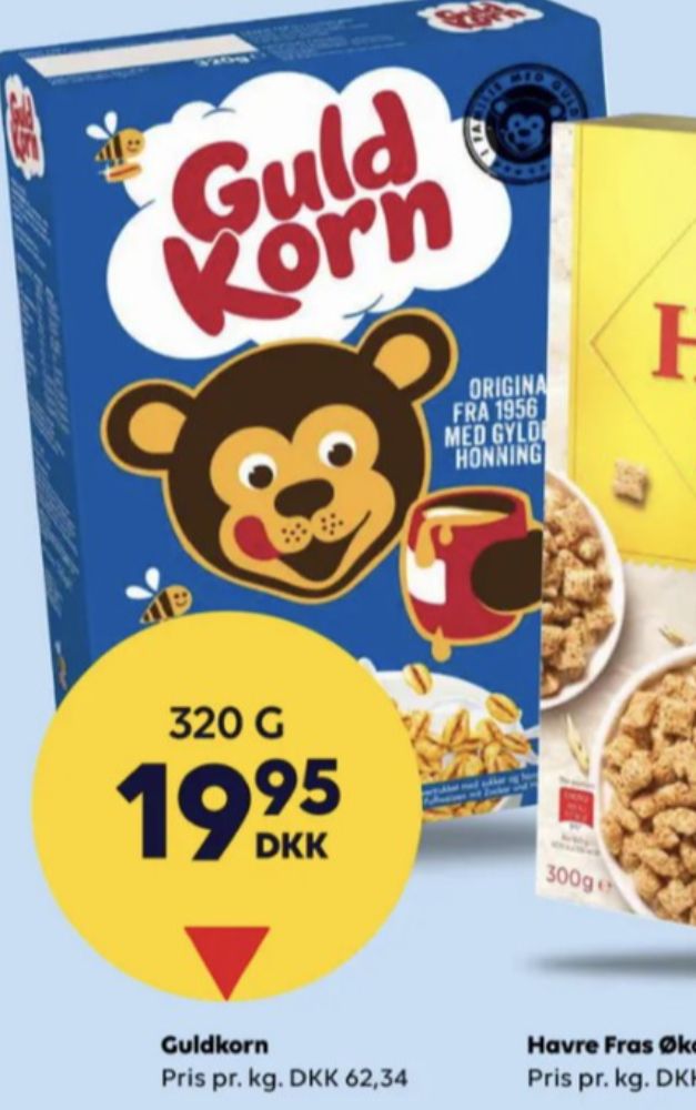Guldkorn, Morgenmadsprodukt