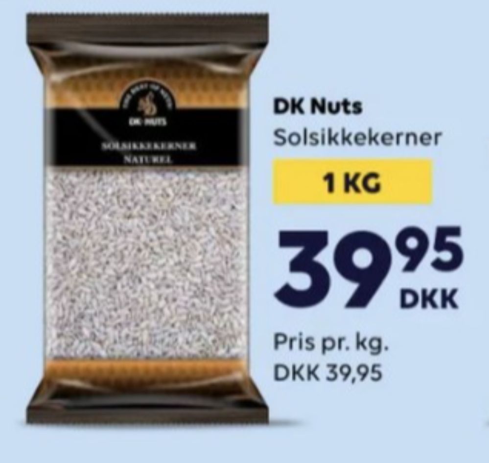DK-Nuts, Solsikkekerner