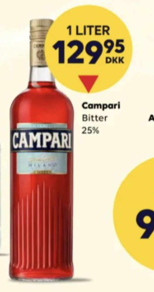 Campari, Bitter