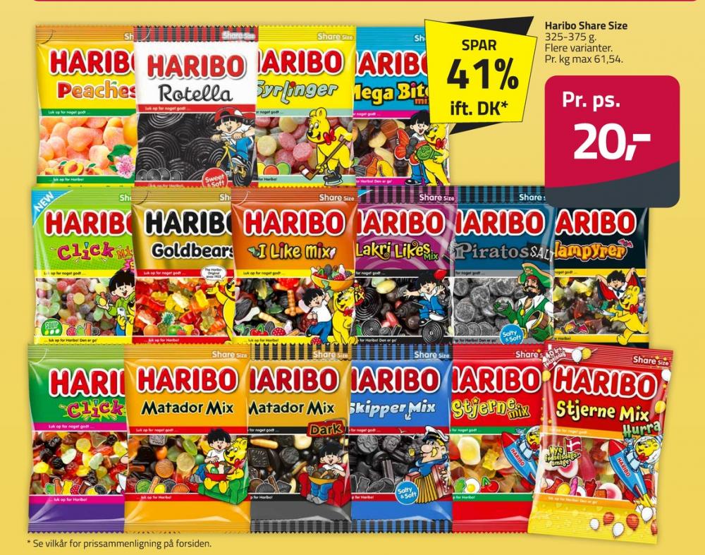 Haribo Piratos, Slikposer